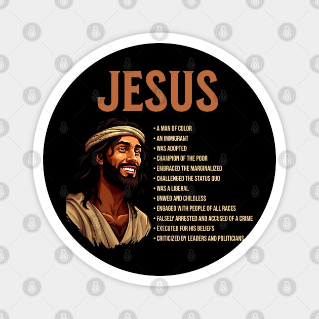 Jesus Facts Magnet by UrbanLifeApparel